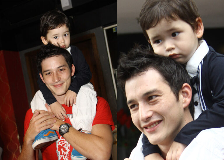 Mike Lewis Manfaatkan Keberadaan Putranya di Jakarta make lewis n anak