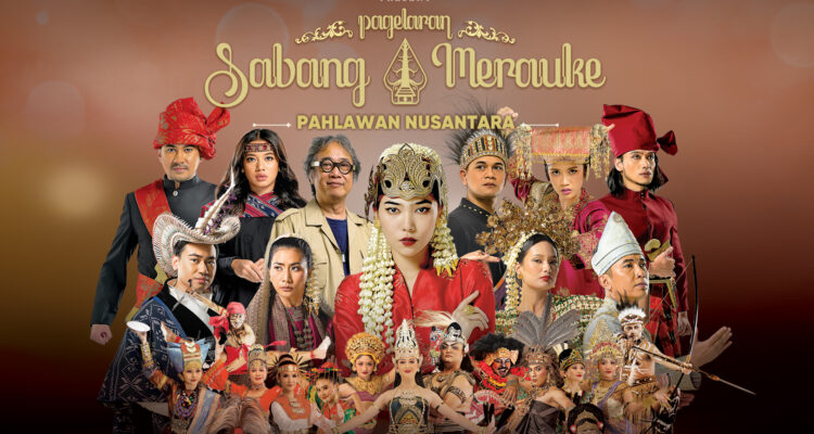 Ada Isyana Sarasvati di pagelaran Sabang Marauke dengan tema Pahlawan Nusantara