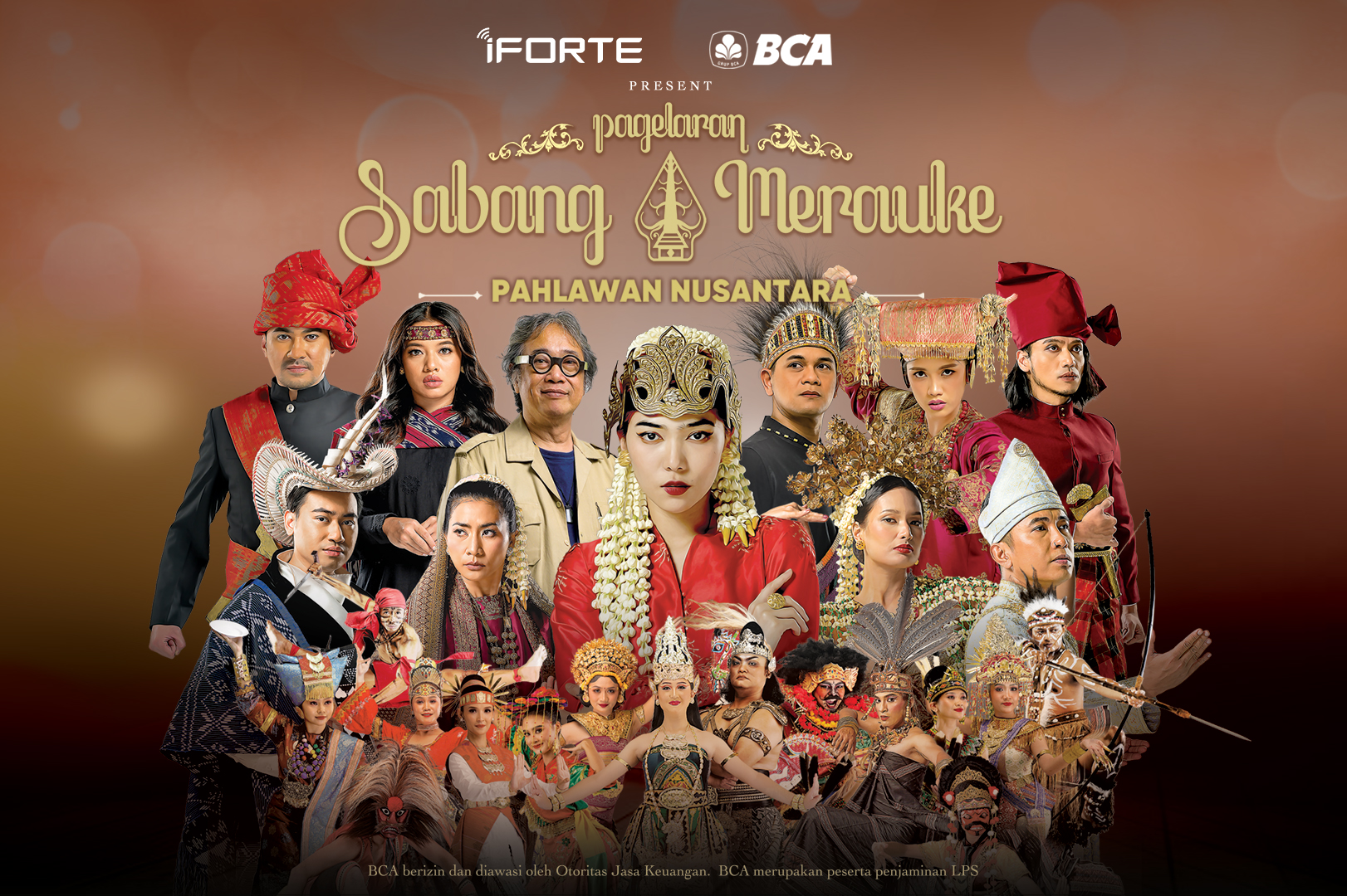 Ada Isyana Sarasvati di pagelaran Sabang Marauke dengan tema Pahlawan Nusantara