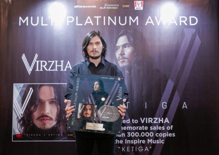 Album Ketiga Virzha Raih Multi Platinum Award
