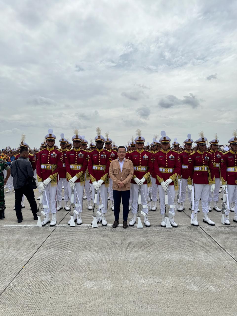 Stephen Wongso Saat Persiapan Pasukan Paspamres ke India ft Is