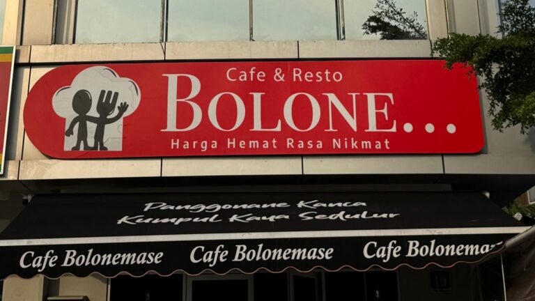Bolone Cafe & Resto Hadir dengan Nama Baru, Siap Sambut Semua Kalangan Tanpa Identitas Politik Bolone Cafe & Resto
