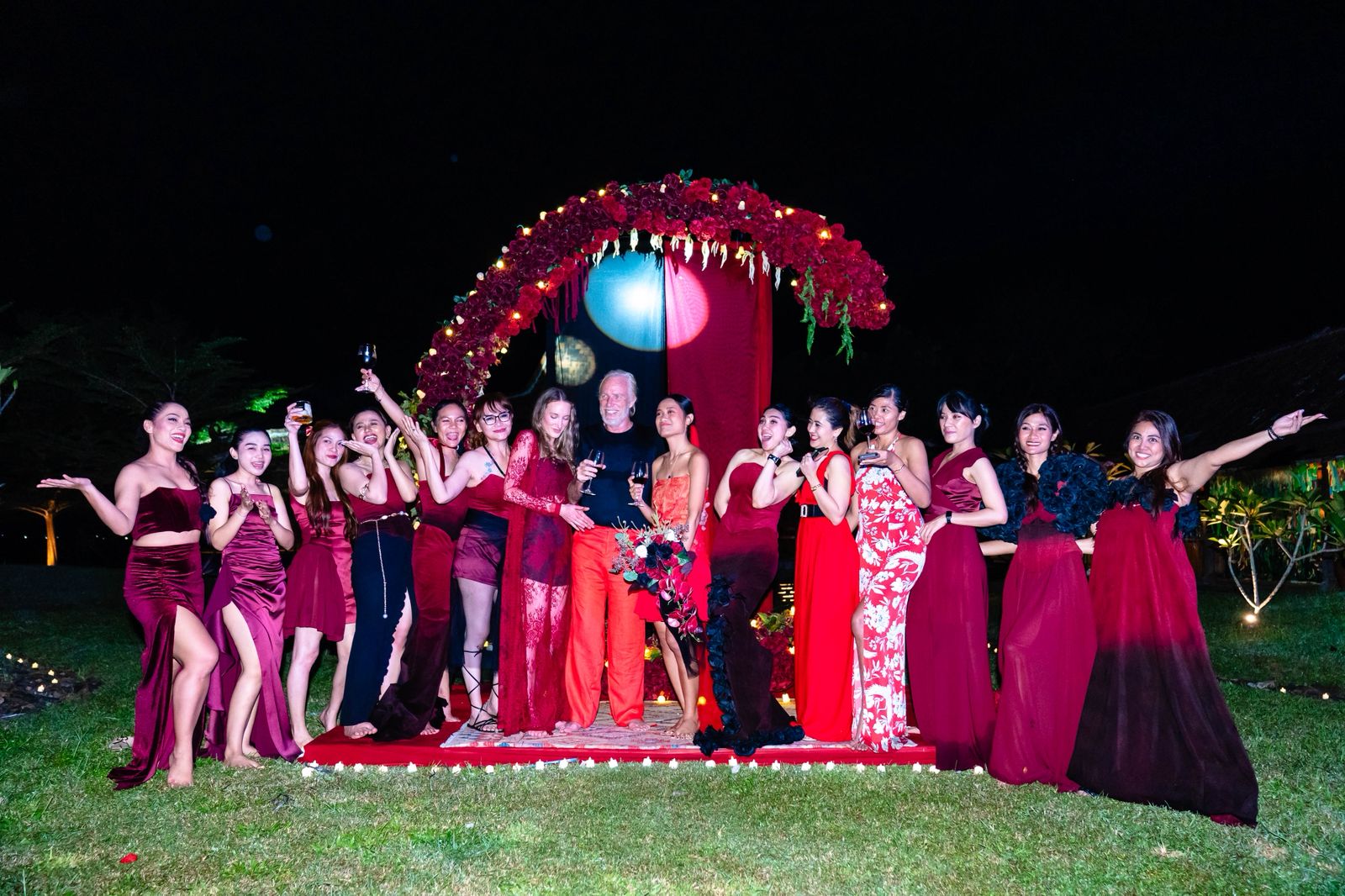 The eleventh century of Migi Rihasalay dan andrew james Di selenggarakan di kampung joglo IMG-20250725-WA0064