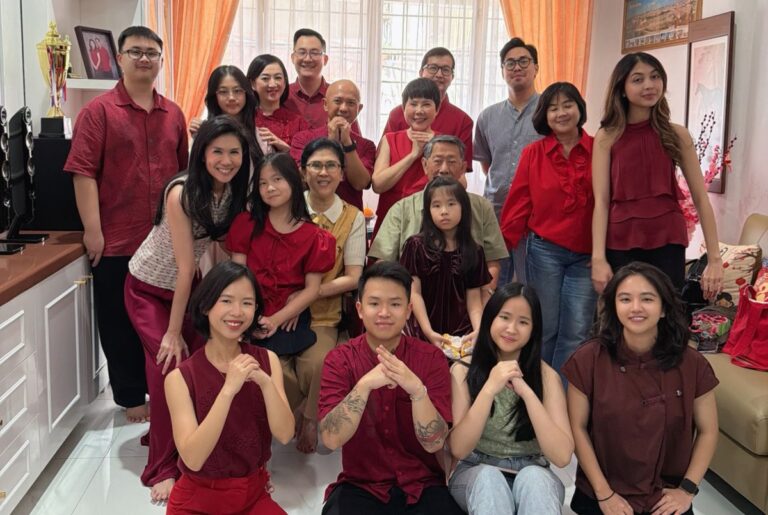 Keluarga Rudi Widjaja Imlek