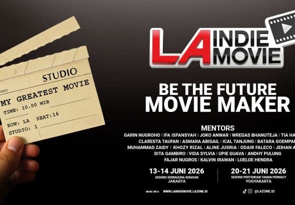 Gandeng Joko Anwar Hingga Pakar AI, LA INDIE MOVIE 2026 Siap Upgrade Skill Kreator Indonesia _.E-poster LA Indie Movie
