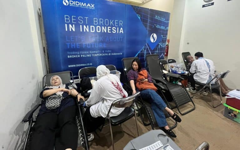 Aksi Kemanusiaan, Didimax Gandeng PMI dan Puskesmas Garuda Gencarkan Donor Darah Serta Cek Kesehatan Gratis Aksi Sosial Didimax