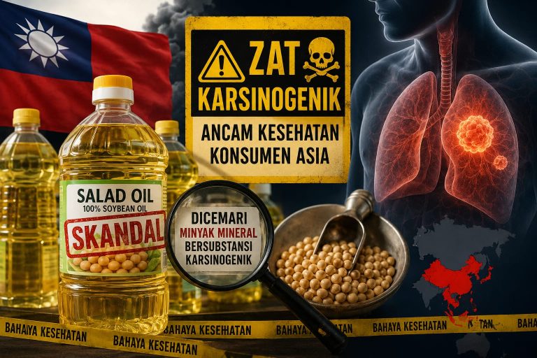 Badai Skandal Minyak Salad Kedelai Taiwan: Zat Karsinogenik Ancam Kesehatan Konsumen Asia Skandal Minyak Goreng
