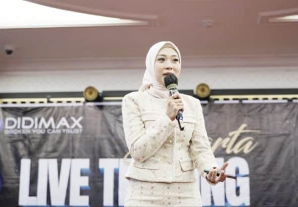 Rahasia Cuan Konsisten, Ms. Cenli Yani Kupas Strategi 3 EMA di Seminar Jakarta Ms. Cenli Yani