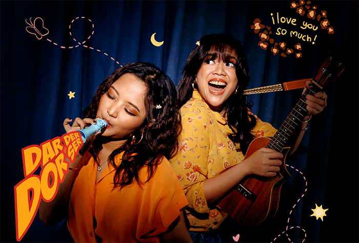 Bikin Salting! Bunga Nafisa dan Deandra Nadira Rilis “Dar Der Dor Ser”, Lagu Rayuan Pantun Kocak yang Siap Bikin Pendengar Ketagihan! Artwork 3000x3000 PNG